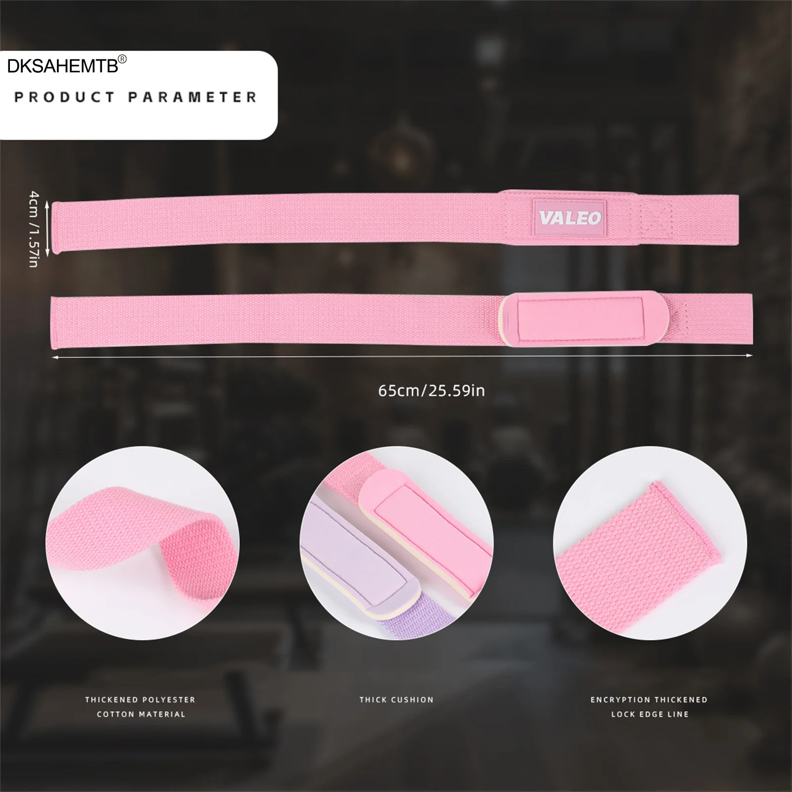 Banda de resistencia para fitness, banda de potencia antideslizante gruesa para levantamiento de pesas, resistente al desgaste, protector de muñeca para deportes y fitness, 1 unidad