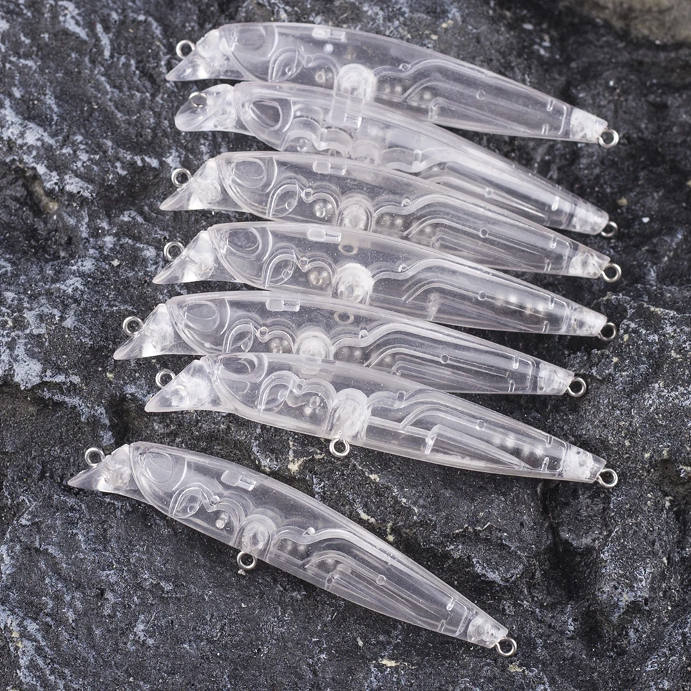 Señuelo Minnow flotante sin pintar Dr.Holife 9,5 cm 8,9 g DIY - imagen 5