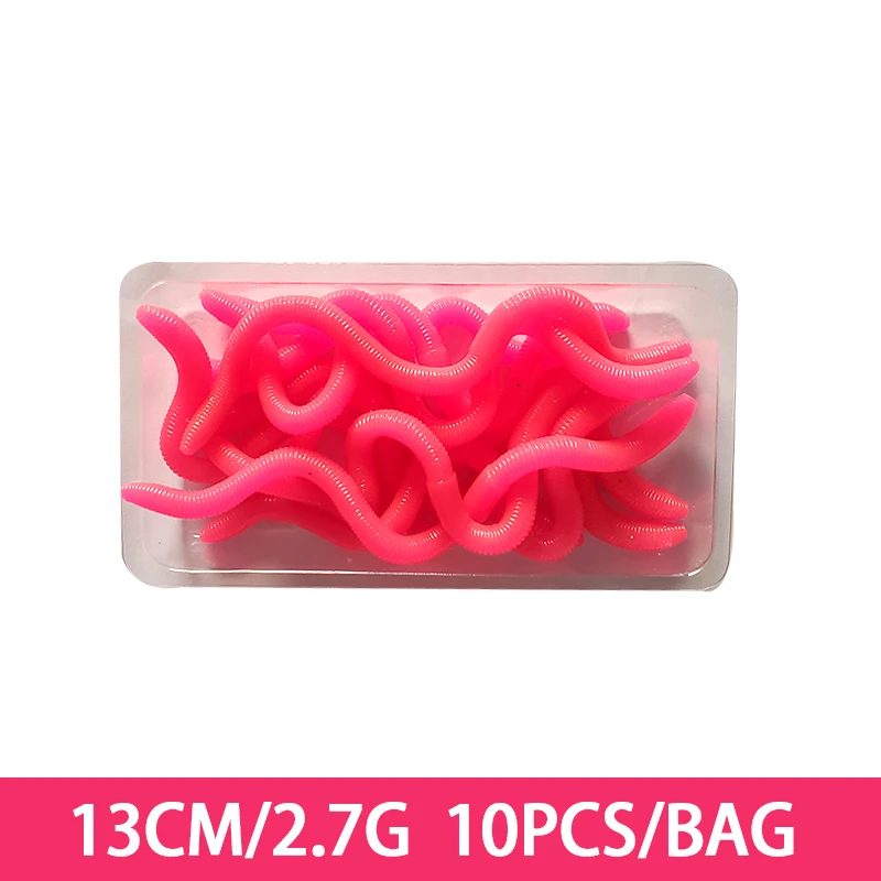 TAKEDO MY09 Señuelos de vinilos rojos para lubina carpa atún - imagen 5