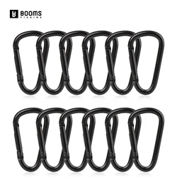 Booms Fishing CC2 – Mosquetones D de aluminio multiuso