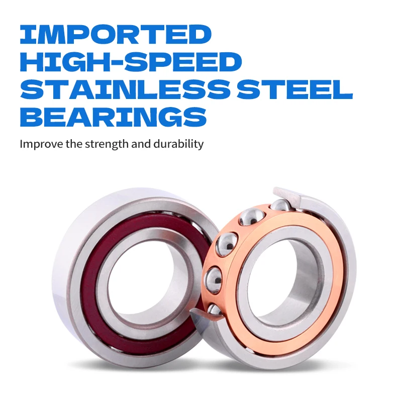 WEIHE 1 Uds rueda de placa de hierro de vibración lenta totalmente metálica rueda luya - imagen 4