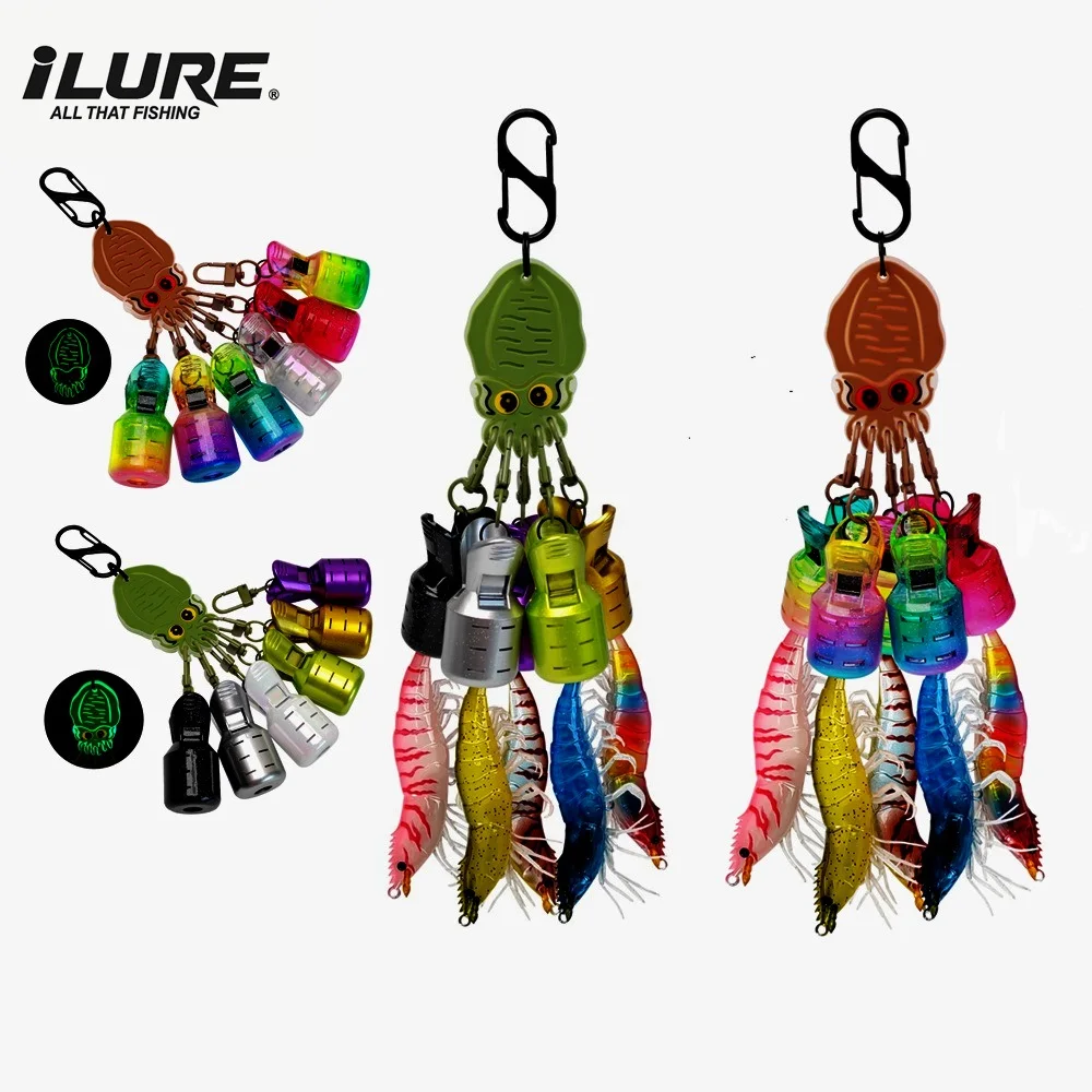 Protectores Egi Webfoot para pesca de calamar
