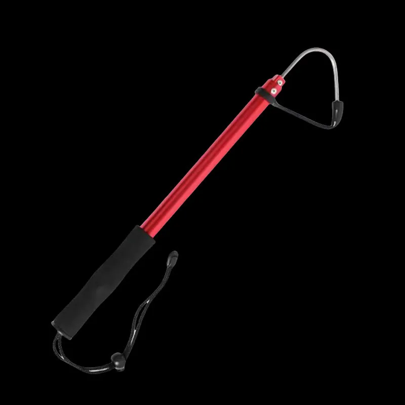 Nueva lanza telescópica retráctil para pesca en el mar, anzuelo profesional de acero inoxidable para pesca en hielo, aparejos de pesca de 60/95/120cm - imagen 5