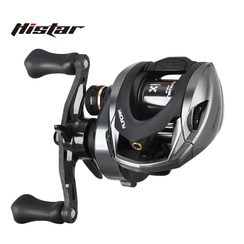 Histar Aurora AIR BFS cebo sistema Finesse señuelo ligero AT7 carrete de aluminio 115G UL 3D frenado magnético dinámico carrete de Baitcasting - imagen 2