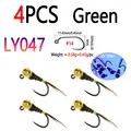 4pcs Green Ly047