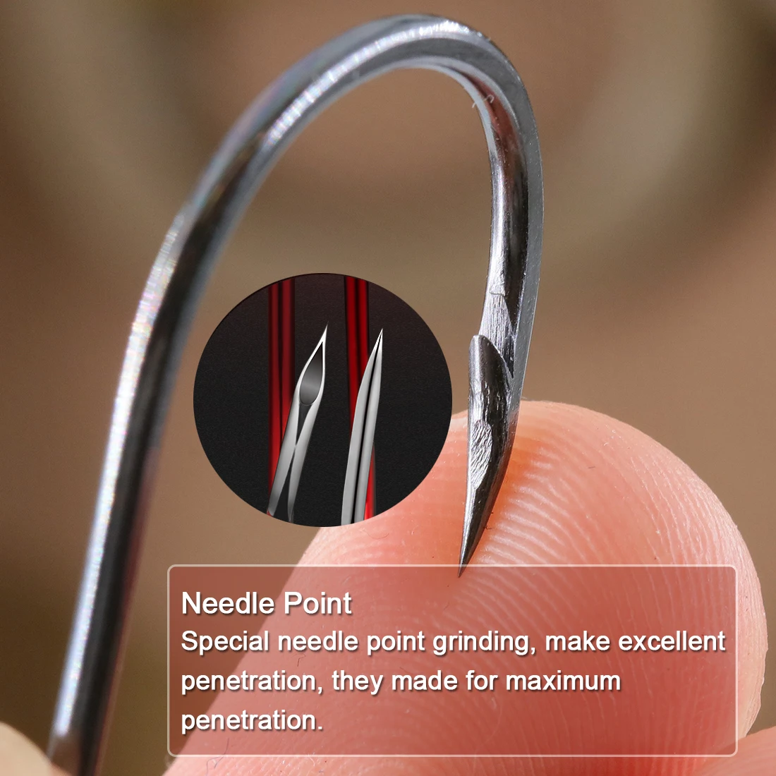 FishTrip-anzuelo de pesca con forma de pulpo, anzuelo compensado de acero rico en carbono para agua dulce y salada - imagen 5