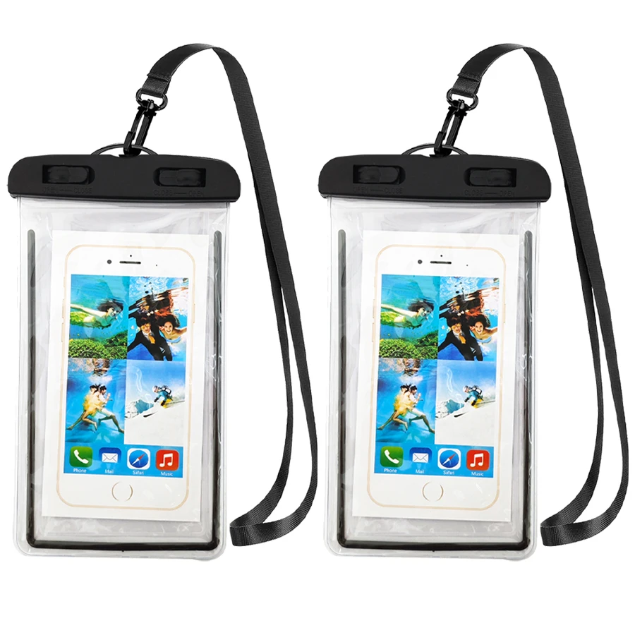Funda impermeable para móvil con correa – Ideal para kayak y pesca