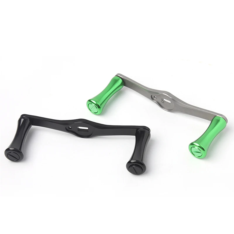 Kawa nuevo carrete mango recto aleación de aluminio mano sin perilla para D/A/S tamaño del agujero de Baitcasting 7*4/8*5mm longitud 110/100/90mm DIY - imagen 4