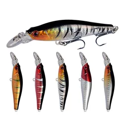 Crankbait flotante cebo duro con anzuelos afilados para carpa
