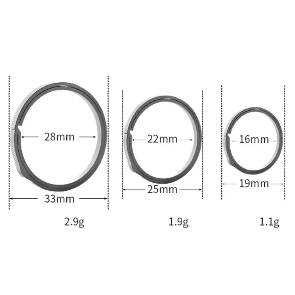 Llaveros reales de aleación de titanio, llaveros de aleación de titanio súper ligeros, colgante con hebilla, regalo creativo masculino - imagen 5