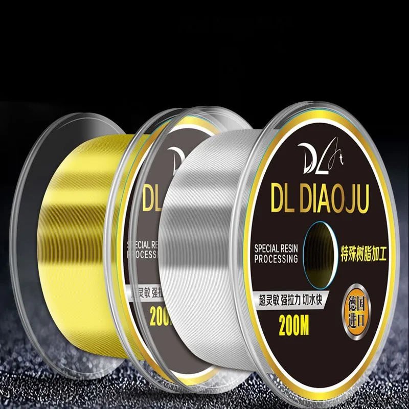 Excelente sedal de pesca Ultra suave, línea principal de fuerza fuerte, línea secundaria antiflexión de nailon, línea de pesca de río, mar, Roca, competitivo - imagen 4