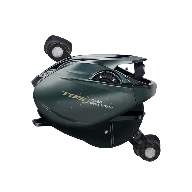 HISTAR-carrete de pesca de carbono Aurora airCF, freno magnético de suspensión 3D, BFS, NMB, SIC, BB, 109G, relación 8,1: 1, 4KG de potencia de arrastre, Baitcasting - imagen 3