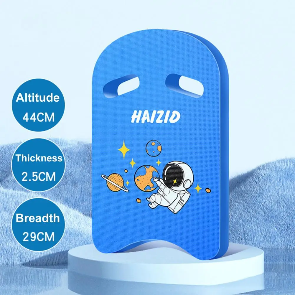 Tabla de natación de dibujos animados para niños, Ayuda de Entrenamiento de natación con orificios de pasamanos, flotador de EVA para fiesta en la piscina de verano - imagen 4