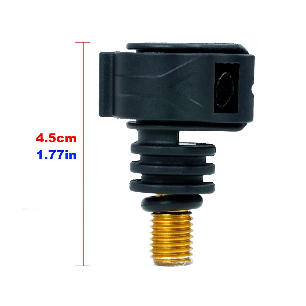 Hirisi 4 Uds conector de cambio rápido AQ212-adaptador de pesca de plástico ajustable para alarmas de pesca de carpa, vainas de varillas y palos bancarios - imagen 4