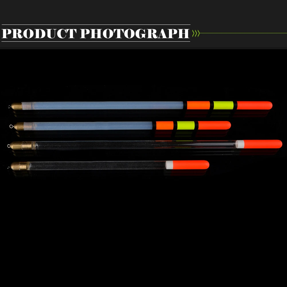 Flotadores huecos antideslizantes para pesca, accesorios de 10 piezas, llamativos, con flotabilidad de 1/9 Oz - imagen 3