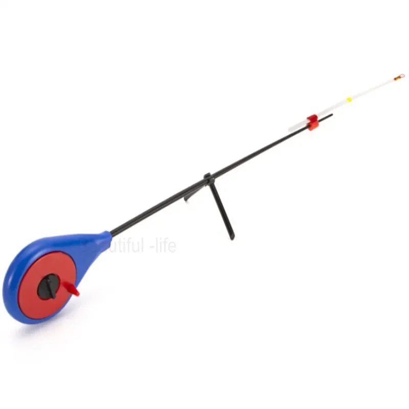 5 unids/set portátil Mini multiespecificación invierno caña de pescar en hielo punta superior fibra de carbono sección de poste de extensión de pesca de invierno - imagen 5