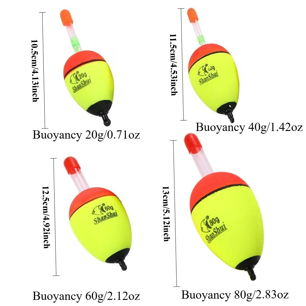 Flotador de pesca EVA palo ligero – Llamativo para mar y roca
