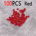 100pcs Red