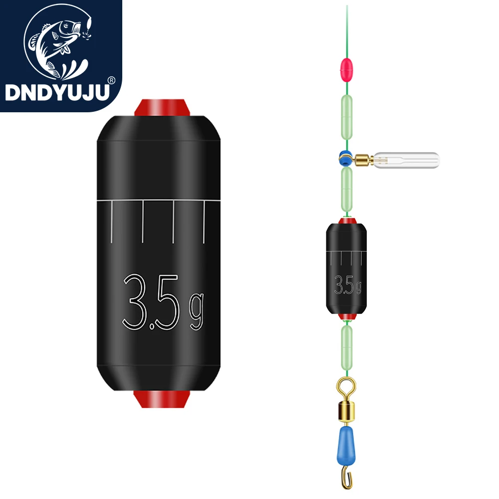 DNDYUJU, 10 Uds., plomo de pesca, accesorios de pesca, juego de regla de plomo, reemplazo rápido, plomo de 1,5-5,0g de peso, aparejos de pesca