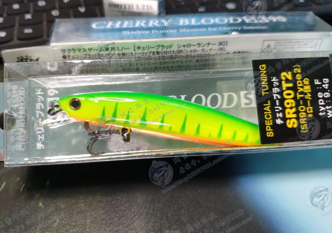 Cebo puro cruzado de Smith SMITH SR90 T2, Mino flotante, 9,4g, centro de gravedad, nuevo - imagen 4