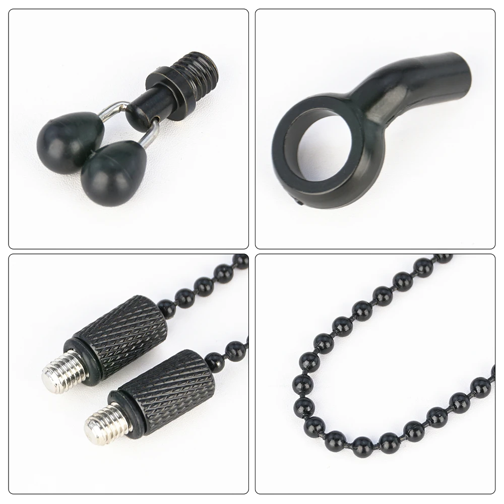 Bobinas de pesca de carpa Swinger, cadena de acero inoxidable para pesca gruesa, indicador de mordida, accesorios de pesca - imagen 3