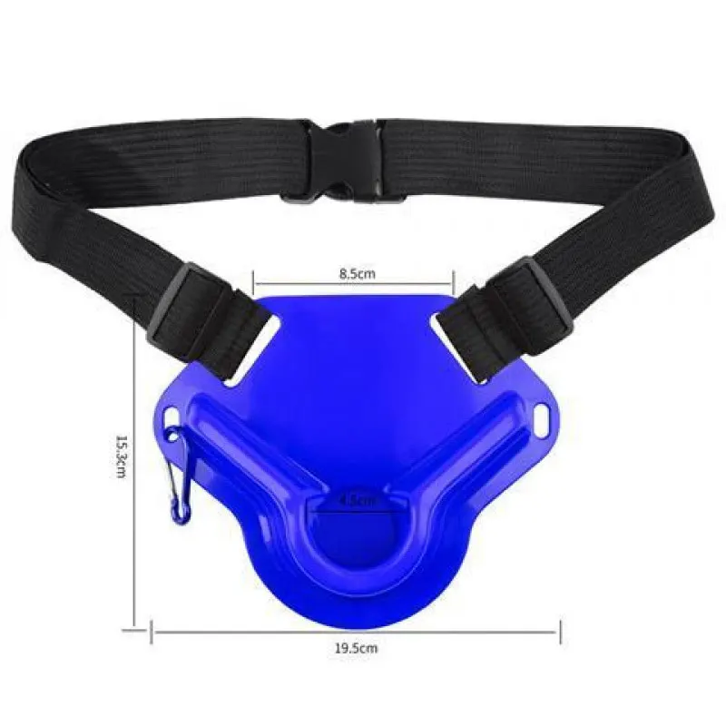 AS-Cinturón de pesca con cardán acolchado de EVA, soporte para caña de pescar ABS, soporte para señuelo, correa ajustable, aparejos de asistencia - imagen 3