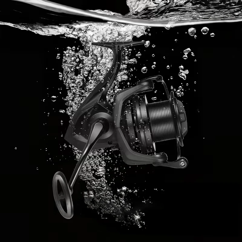 Todo metal anticorrosión serie 8000-14000 rueda giratoria de fundición larga 17 + 1BB carrete de aleación de aluminio 4,8:1 carrete de pesca de alta velocidad - imagen 4