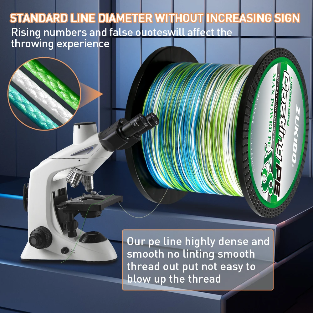 Pesca accesorios pesca accesorios mar accesorios de pesca accesorios pesca herramientas de pesca carpfishing Sedal de Pesca de 500M 2000M, 8 hilos, 4 hilos, trenzado, 18-88lb, multifilamento suave, superduradero - imagen 5