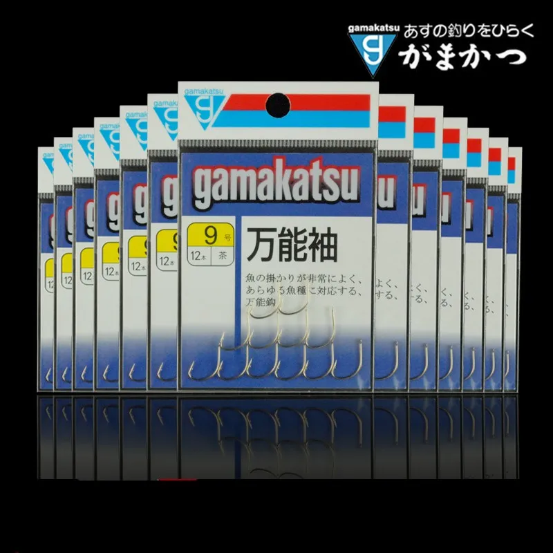 Gamakatsu-anzuelo de púas Universal, tira fina de acero al carbono, ligero, C1SD5, Size1-9 # - imagen 3