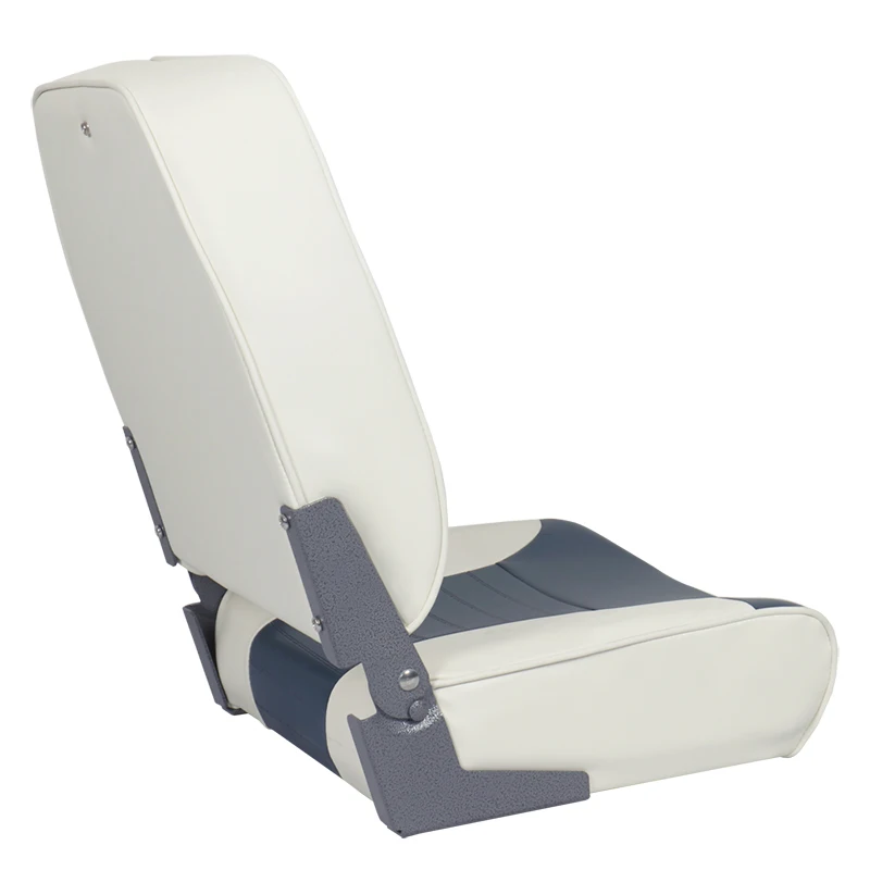 Asientos de barco con pedestal Silla de barco plegable Asientos marinos Impermeables y a prueba de rayos ultravioleta para lanchas marinas - imagen 5