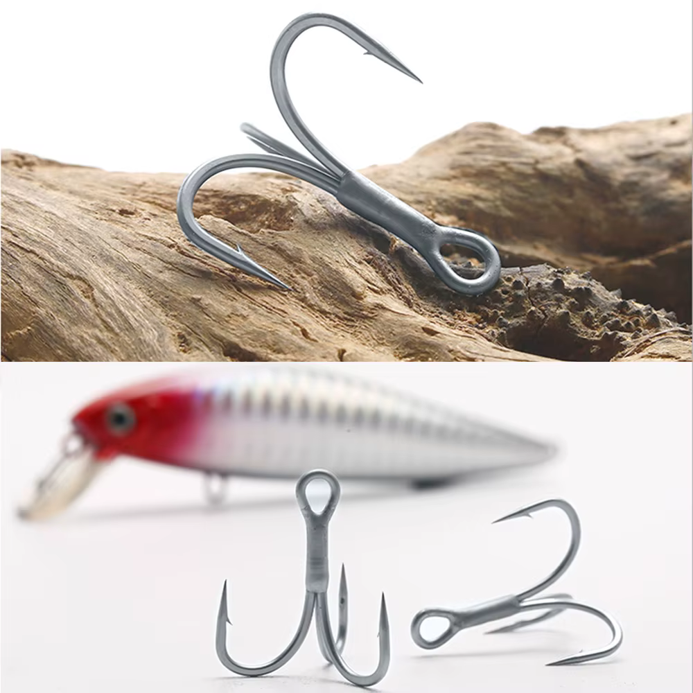 6066 nuevo revestimiento antioxidante 3X anzuelo de pesca súper fuerte y afilado anzuelos de mar de acero rico en carbono señuelo de agua salada size4-12 - imagen 4