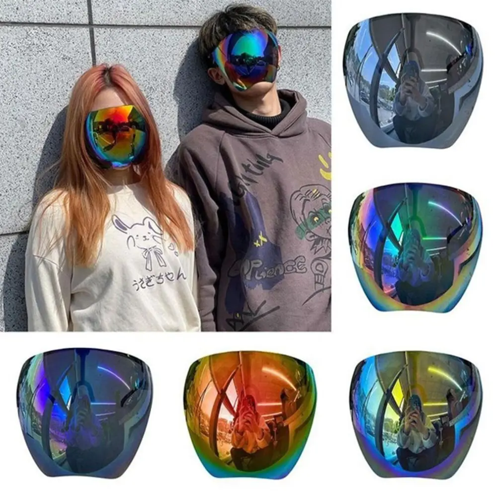 Protector facial completo antisalpicaduras transparente, gafas seguridad - imagen 3