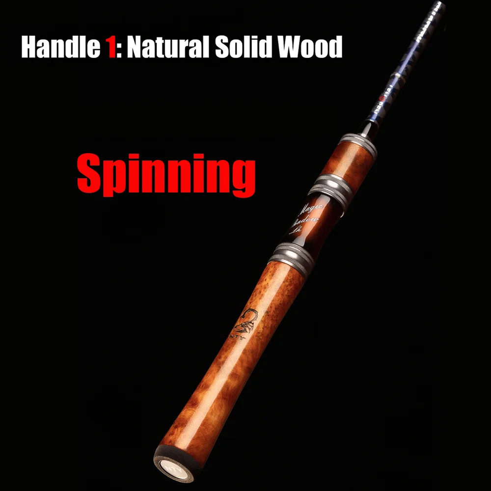 Wood Handle Spinning