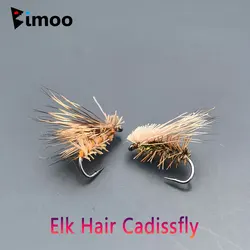 Bimoo Mosca Seca Caddis #14 – Pelo de ciervo para trucha