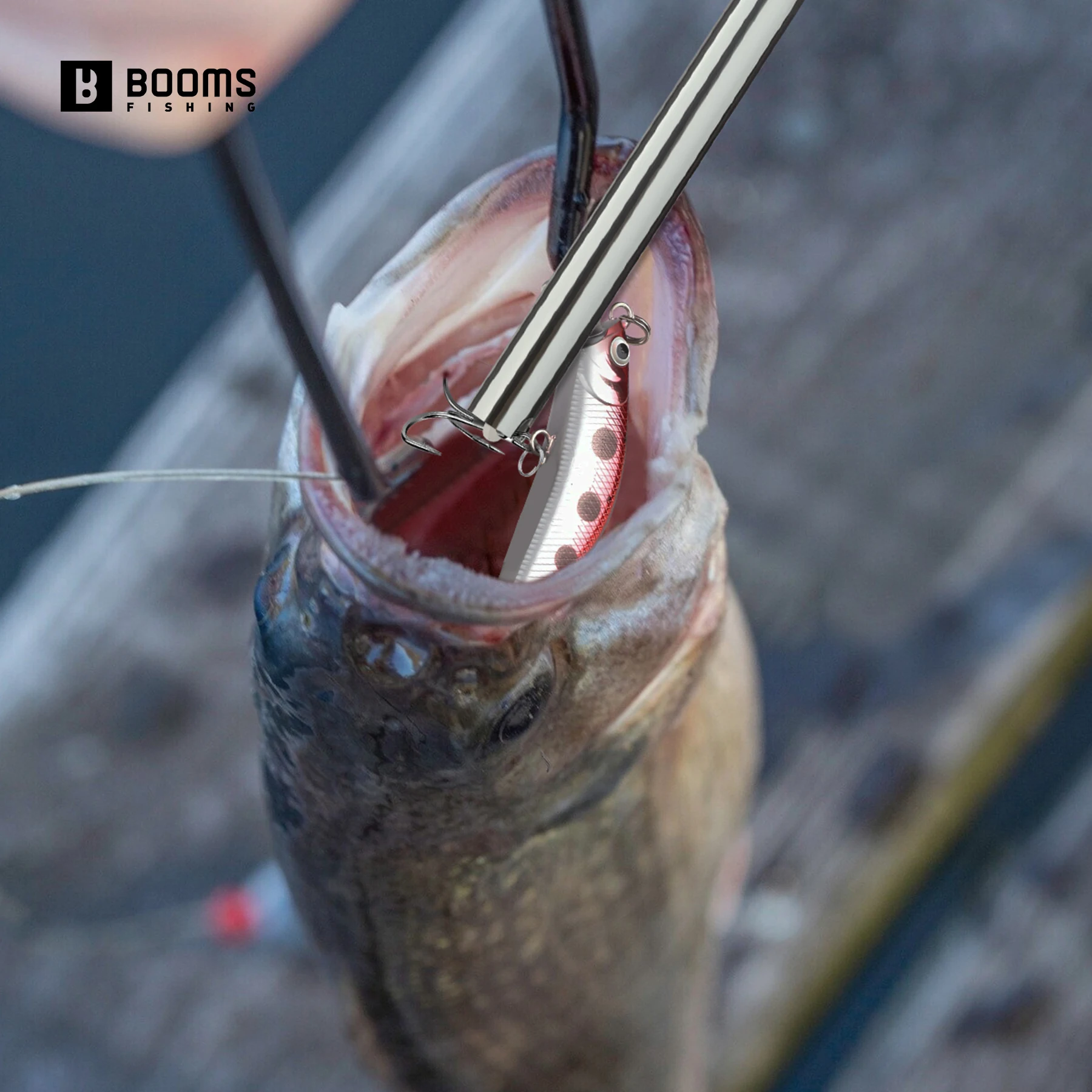 Alicates de pesca punta larga Booms Fishing – Sacaanzuelos y tijeras - imagen 4