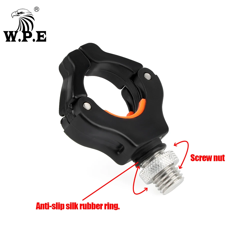 W.P.E 1 Uds. Soporte para caña de pescar de carpa, soporte para caña de pescar, alimentador de carpa, pinza magnética, accesorios de Pesca de carpa - imagen 2