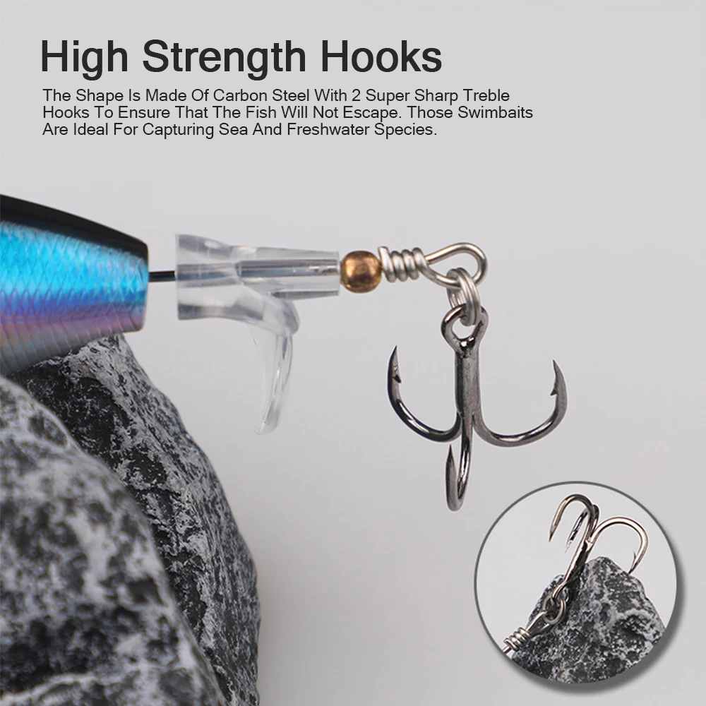 Hanlin-señuelo de Pesca Popper, 90mm/11g, para Wobbler Topwater, cebo duro, hélice de cola, Plopper, Swimbait, lubina, aparejos artificiales - imagen 4