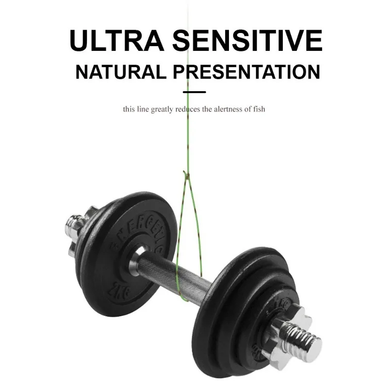 Sedal de pesca Invisible con revestimiento de fluorocarbono, 120m, 0,20mm-0,60mm, 7,15 LB-45lb, superfuerte - imagen 4