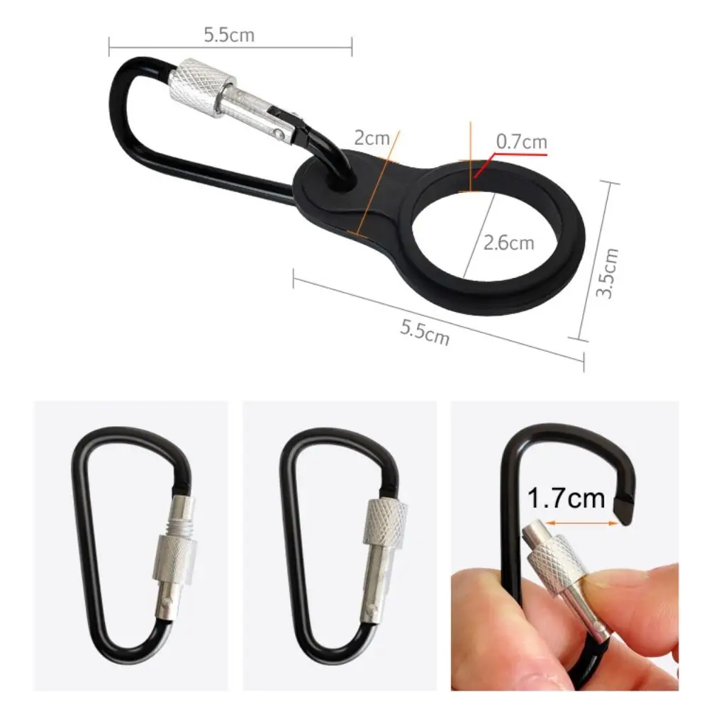 Kits de 6 uds. De plantilla práctica para calamar, pulpo, con mosquetón, paraguas, sepia, señuelo, tapa, anzuelos Egi, cubierta, accesorios de pesca - imagen 5