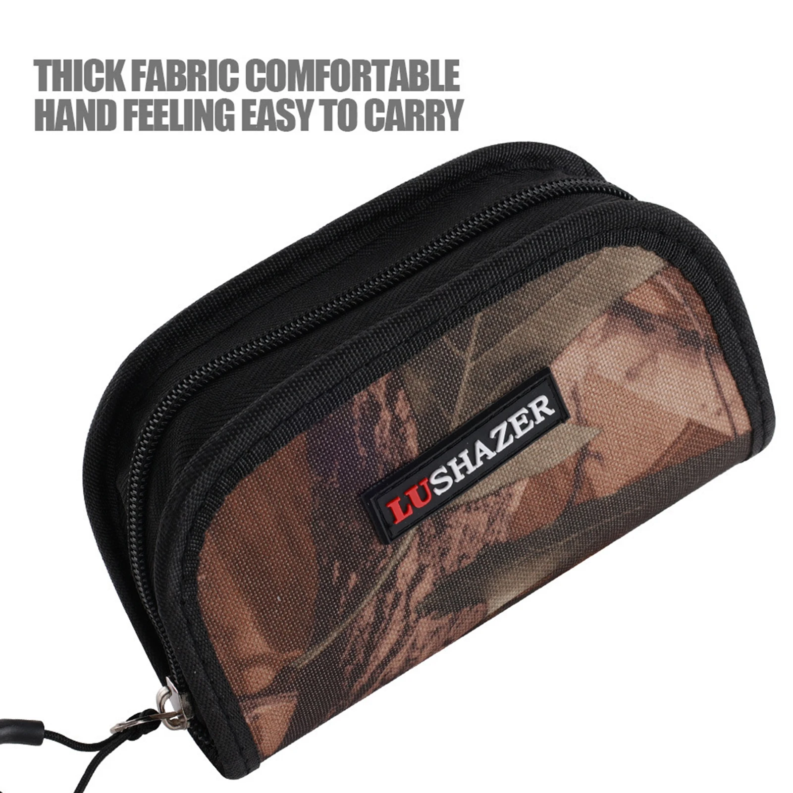 Bolsa de aparejos de pesca impermeable, bolsa protectora de señuelo de pesca EVA, caja de almacenamiento portátil para pesca al aire libre para carrete de anzuelo de cebo Luya - imagen 5