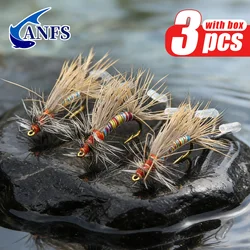 Moscas para Trucha con Doble Anzuelo ANFS – Hechas a Mano