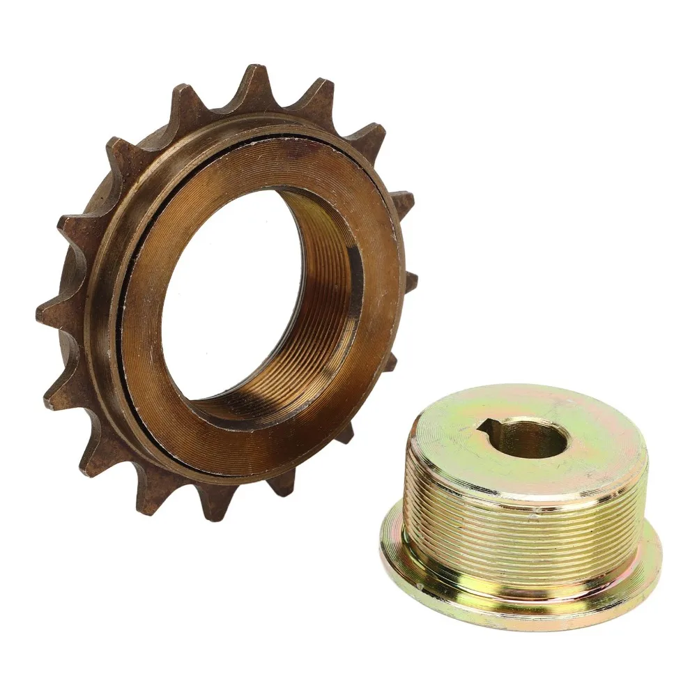 Juego de adaptadores de rueda libre de hierro, fácil instalación, piñones de bicicleta eléctrica 16T/22T para Motor MY1016Z MY1016 MY1018 MY1020, 1 Juego - imagen 3