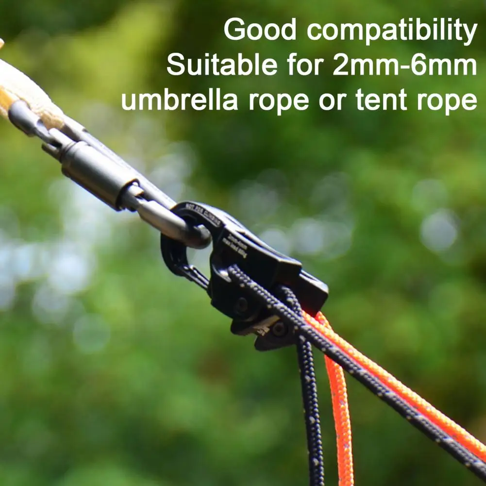 Tensor de cuerda autoblocante aluminio alta resistencia para pesca - imagen 4