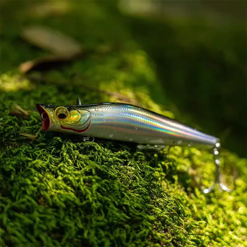 Nuevo EWE Yinbo 85F/100F superficie de agua Minnow señuelo de pesca 9g/15.5g tiro súper largo Isca Artificial Wobbler cebo duro aparejos - imagen 4