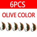 6PCS Olive