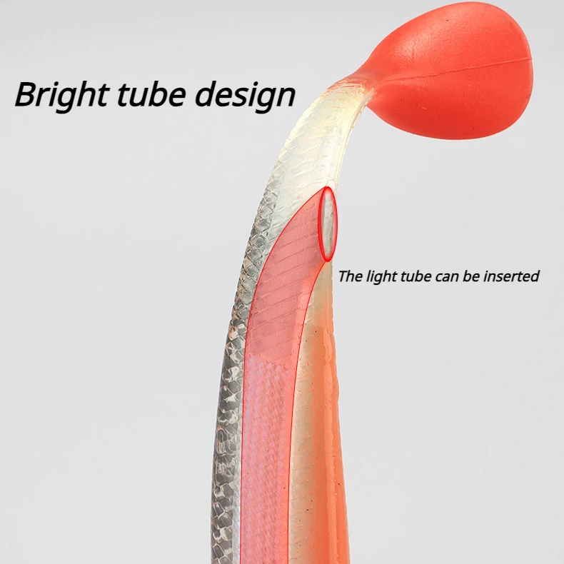 Diseño de tubo brillante para una mejor visibilidad y funcionalidad