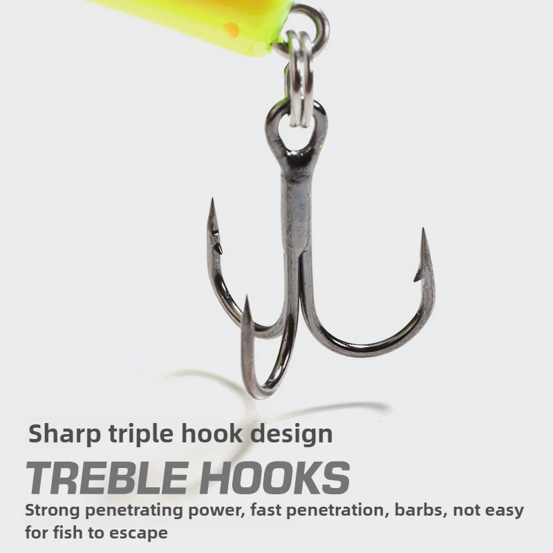 Señuelo de Pesca flotante con tabla de lengua larga, pececillo de buceo profundo, 120mm, 20g, cebo duro de fundición larga, Pesca de mar, lubina, Lucio, Pesca - imagen 5