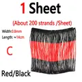 Red Black 1 sheet