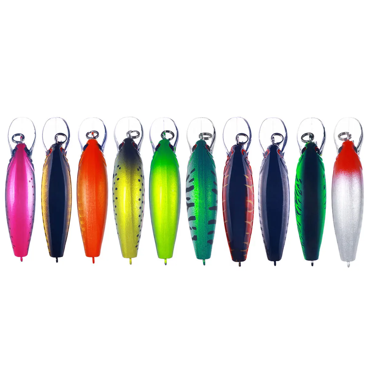 Mini Señuelos de Pesca de pececillo que se hunden, 60mm, 5,5g, Japón, Jerkbait Perch, Wobblers, duro, buceo profundo, aparejos de cebo Artificial - imagen 3