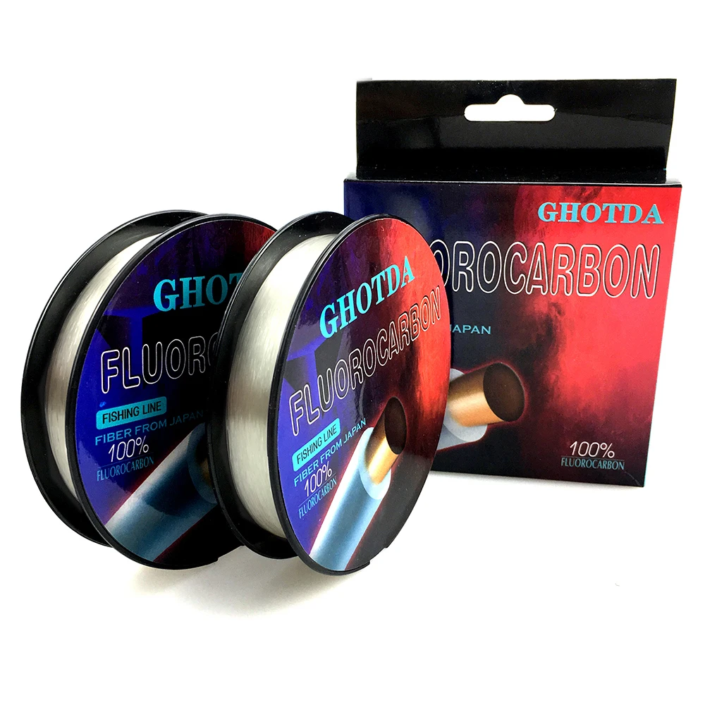 100% hilo de pescar con revestimiento de fluorocarbono de seda cruda japonesa, sedal líder de monofilamento, alta resistencia a la abrasión, 1,28-13,49 kg - imagen 2